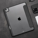 EFM Aspen Folio Case Armour with D3O & ELeather, Suits iPad Pro 12.9, Black | iCoverLover.com.au