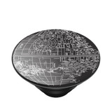 PopSockets PopGrip, Swappable, Phone Holder & Stand, Death Star Aluminium | iCoverLover.com.au