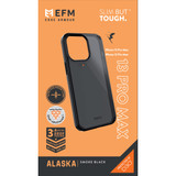 EFM Alaska Case Armour with D3O Crystalex, For iPhone 13 Pro Max, 13 Pro, 13, Smoke Black | iCoverLover.com.au