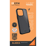 EFM Alaska Case Armour with D3O Crystalex, For iPhone 13 Pro Max, 13 Pro, 13, Smoke Black | iCoverLover.com.au