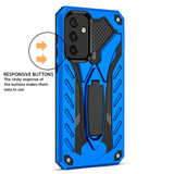 For Samsung Galaxy A54 5G Case Armour Shockproof Tough Cover Kickstand Blue