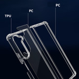 For Samsung Galaxy Z Fold5 5G Case, Shockproof Hybrid PC & TPU Protective Cover, Clear | iCoverLover Australia