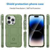 For iPhone 15 Pro Max, 15 Pro, 15 Plus & 15 Case, Protective TPU Shockproof Shielding Cover, Green | iCoverLover Australia