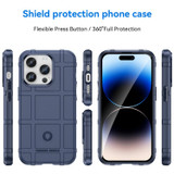 For iPhone 15 Pro Max, 15 Pro, 15 Plus & 15 Case, Protective TPU Shockproof Shielding Cover, Blue | iCoverLover Australia