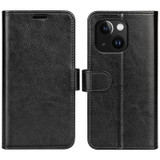 For iPhone 15 Plus Case, Premium PU Leather Folio Wallet Cover, Black | iCoverLover Australia