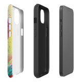 For iPhone 14 Pro Max/14 Pro/14 and older Case, Protective Cover, Heart Painting | Shockproof Cases | iCoverLover.com.au