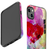For iPhone 14 Pro Max/14 Pro/14 and older Case, Protective Cover, Heart Painting | Shockproof Cases | iCoverLover.com.au