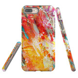 For iPhone 8 Plus & 7 Plus Case Tough Protective Cover, Flowing Colors