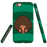 For iPhone 6 & 6S Case Tough Protective Cover, Echidna Portrait