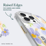 Case-Mate Rifle Paper Co. MagSafe Case for iPhone 15 Series, Pastel Marguerite | iCoverLover