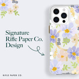 Case-Mate Rifle Paper Co. MagSafe Case for iPhone 15 Series, Pastel Marguerite | iCoverLover