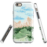 For iPhone 6S Plus & 6 Plus Case Tough Protective Cover, Mountainous Nature