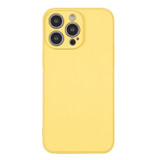 For iPhone 15 Pro Max, 15 Pro, 15 Plus, 15 Case, Silicone Soft Cover, Wrist Strap, Yellow | iCoverLover Australia