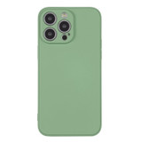 For iPhone 15 Pro Max, 15 Pro, 15 Plus, 15 Case, Silicone Soft Cover, Wrist Strap, Matcha Green | iCoverLover Australia