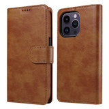 For iPhone 15 Series Case, Detachable Wallet Cover, Magsafe Compatible, Brown | iCoverLover