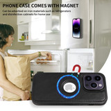 For iPhone 15 Series Case, Detachable Wallet Cover, Magsafe Compatible, Black | iCoverLover