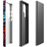 For Samsung Galaxy S23 Ultra, S23+ Plus, S23, S22 Ultra, S22+, S22, S10 5G & Older Case, Swirling Paint | Protective Cases | iCoverLover.com.au