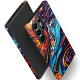 For Samsung Galaxy S Series Case, Swirling Paint | iCoverLover