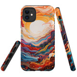 For iPhone 11 Tough Protective Case, Sunny Waves | Protective Covers | iCoverLover Australia