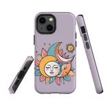 For iPhone 13 mini Tough Protective Case, Sleeping Moon | Protective Covers | iCoverLover Australia