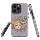 For iPhone 13 Pro Max Tough Protective Case, Sleeping Moon | Protective Covers | iCoverLover Australia