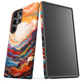 For Samsung Galaxy S23 Ultra, S23+ Plus, S23, S22 Ultra, S22+, S22, S10 5G & Older Case, Sunny Waves | Protective Cases | iCoverLover.com.au