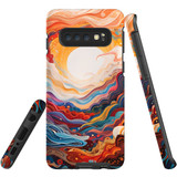For Samsung Galaxy S10 Tough Protective Case, Sunny Waves | Protective Covers | iCoverLover Australia