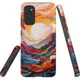For Samsung Galaxy S20 Tough Protective Case, Sunny Waves | Protective Covers | iCoverLover Australia