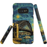 For Samsung Galaxy S10e Tough Protective Case, Painting Of The Harbour Bridge | Protective Covers | iCoverLover Australia