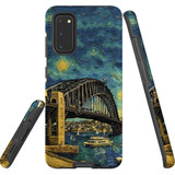 For Samsung Galaxy S10 5G Tough Protective Case, Painting Of The Harbour Bridge | Protective Covers | iCoverLover Australia