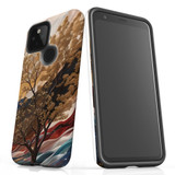 For Google Pixel 4a 5G Tough Protective Case, Mysterious Golden Tree | Protective Covers | iCoverLover Australia