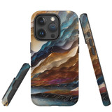 For iPhone Case, Tough Back Cover, Magic Mountain River