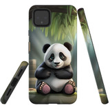 For Google Pixel 4 XL Tough Protective Case, Happy Panda | Protective Covers | iCoverLover Australia
