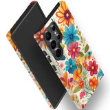 For Samsung Galaxy S23 Ultra, S23+ Plus, S23, S22 Ultra, S22+, S22, S10 5G & Older Case, Floral Symphony | Protective Cases | iCoverLover.com.au