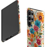 For Samsung Galaxy S23 Ultra, S23+ Plus, S23, S22 Ultra, S22+, S22, S10 5G & Older Case, Floral Symphony | Protective Cases | iCoverLover.com.au