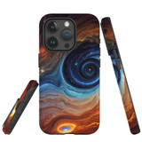 For iPhone Case, Tough Back Cover, Eye Of The Galaxy | iCoverLover