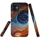 For iPhone 12 mini Tough Protective Case, Eye Of The Galaxy | Protective Covers | iCoverLover Australia