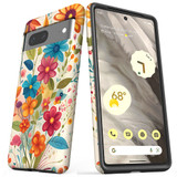 For Google Pixel 7, 6 Pro/6, 5/4a 5G, 4a, 4 XL, 4/3 XL, 3 Case, Floral Symphony | iCoverLover