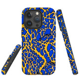 For iPhone Case, Tough Back Cover, Blue Frog | iCoverLover