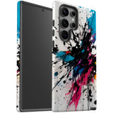 For Samsung Galaxy S23 Ultra, S23+ Plus, S23, S22 Ultra, S22+, S22, S10 5G & Older Case, Dark Splatter | Protective Cases | iCoverLover.com.au
