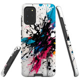 For Samsung Galaxy S20+ Plus Tough Protective Case, Dark Splatter | Protective Covers | iCoverLover Australia