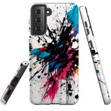 For Samsung Galaxy S20 Tough Protective Case, Dark Splatter | Protective Covers | iCoverLover Australia