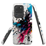 For Samsung Galaxy S20 Ultra Tough Protective Case, Dark Splatter | Protective Covers | iCoverLover Australia