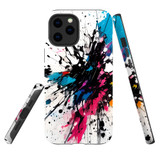 For iPhone 12 Pro/12 Tough Protective Case, Dark Splatter | Protective Covers | iCoverLover Australia