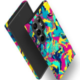 For Samsung Galaxy S23 Ultra, S23+ Plus, S23, S22 Ultra, S22+, S22, S10 5G & Older Case, Abstract Strokes | Protective Cases | iCoverLover.com.au