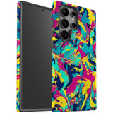 For Samsung Galaxy S23 Ultra, S23+ Plus, S23, S22 Ultra, S22+, S22, S10 5G & Older Case, Abstract Strokes | Protective Cases | iCoverLover.com.au