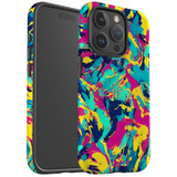 For iPhone Case, Tough Back Cover, Abstract Strokes | iCoverLover