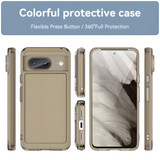 For Google Pixel 8 Pro 5G or Pixel 8 5G Case, Candy Series Shielding Back Cover, Clear Grey | iCoverLover Australia