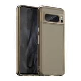 For Google Pixel 8 Pro 5G Case, Candy Series Shielding Back Cover, Clear Grey | iCoverLover Australia