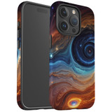 For iPhone 15 Pro Max Tough Protective Case, Eye Of The Galaxy | Protective Covers | iCoverLover Australia